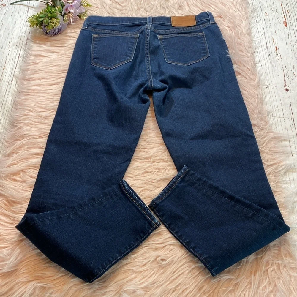 J. Crew 8” Toothpick Jean in Classic Rinse sz 27